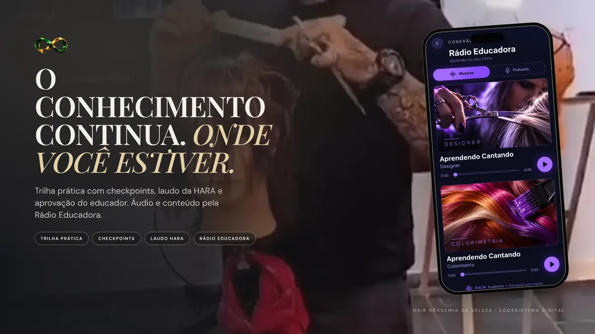 HARA Educadora: O conhecimento continua. Onde você estiver.