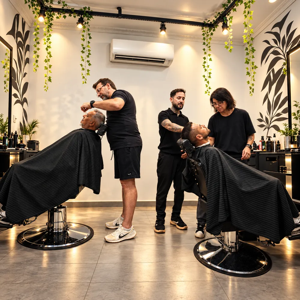 Aula real · Wolf Barbearia